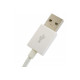 Кабель JCPAL 30-pin to USB, 1m White